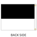 Black & White Mourning Nylon Flag - Made in the USA