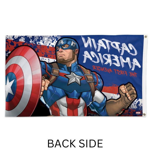 3x5' Captain America Polyester Flag