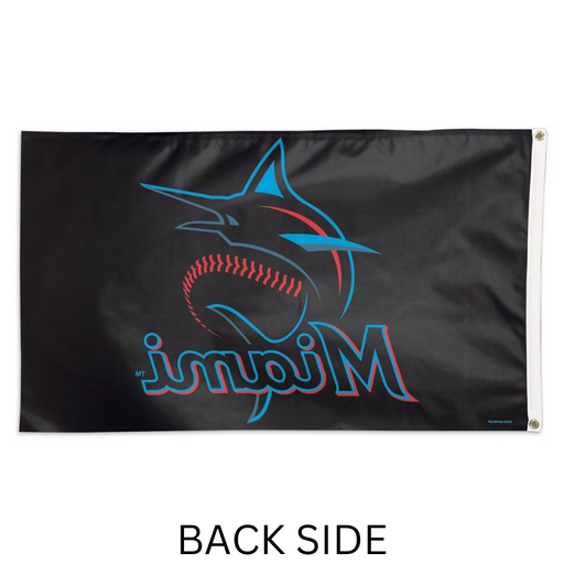 3x5' Miami Marlins Polyester Flag