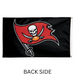 3x5' Tampa Bay Buccaneers Black Polyester Flag