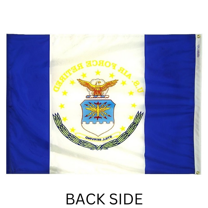 3X4' Nylon US Air Force Retired Flag