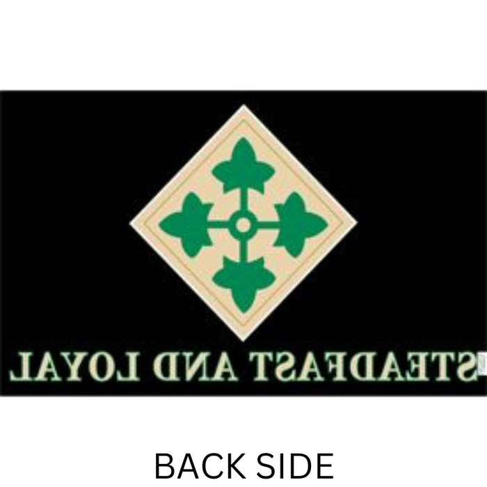 3x5' 4th Infantry Division Polyester Flag