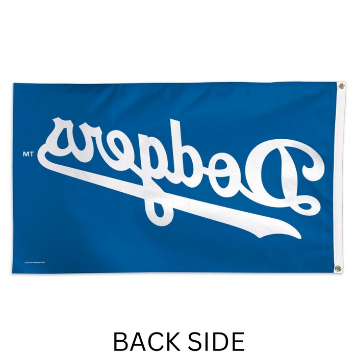 3x5' Los Angeles Dodgers Wordmark Polyester Flag