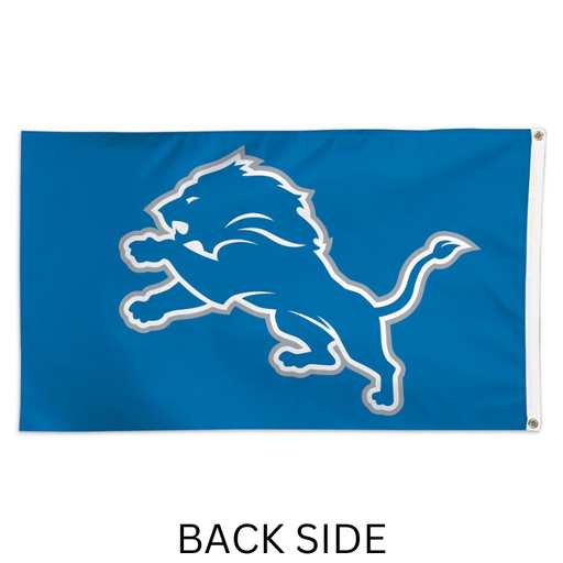 3x5' Detroit Lions Blue Polyester Flag