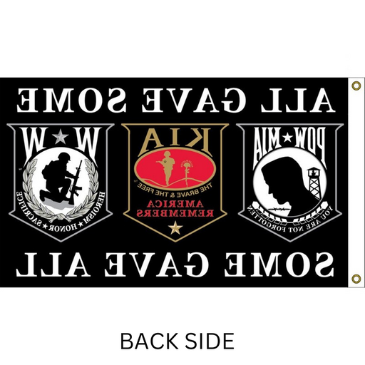 3x5' POW/MIA KIA WW Polyester Flag