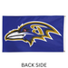 3x5' Baltimore Ravens Purple Polyester Flag