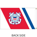 3x5' US Coast Guard Poly-Cotton Flag