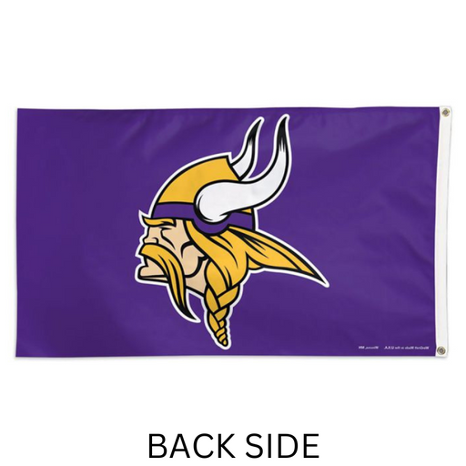 3x5' Minnesota Vikings Purple Polyester Flag