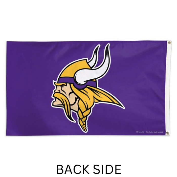 3x5' Minnesota Vikings Purple Polyester Flag
