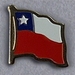 Chile Flag Lapel Pin 2025