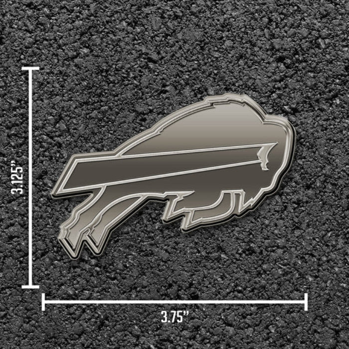 Buffalo Bills Antique Nickel Auto Emblem