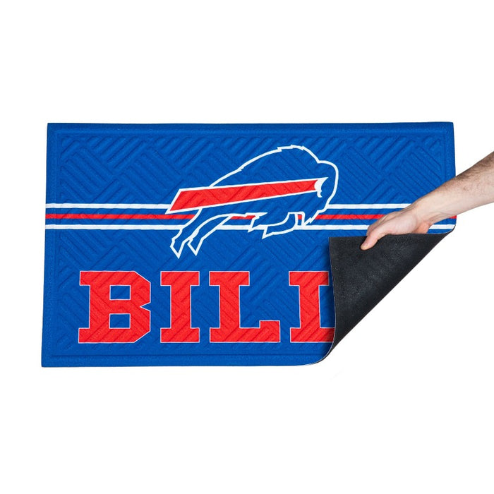 Buffalo Bills Embossed Doormat
