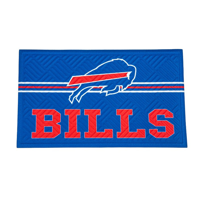 Buffalo Bills Embossed Doormat