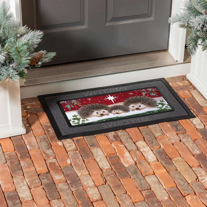 Woodland Hedgehog Sassafras Mini Switch Doormat Insert