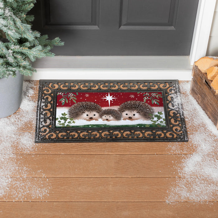Woodland Hedgehog Sassafras Mini Switch Doormat Insert
