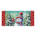 Snowman With Cardinal Friend Sassafras Mini Switch Doormat Insert