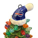 4" Mini Buffalo Bills LED Ceramic Christmas Tree