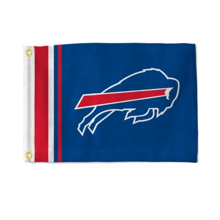 Buffalo Bills Striped Boat Flag