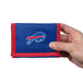 Buffalo Bills Team Colors Trifold Wallet