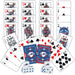 Buffalo Bills 2 Pack Playing Cards & Dice Set