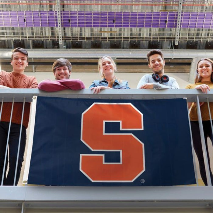 3x5' Syracuse Poly-Lite Team Flag