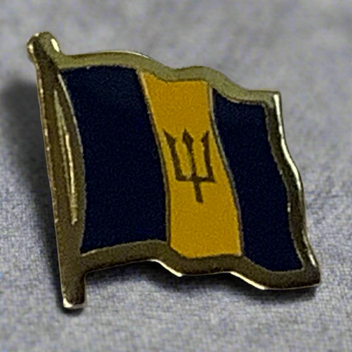 Barbados Flag Lapel Pin 2025