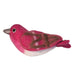 Purple Finch Wild Woolies Bird Ornament