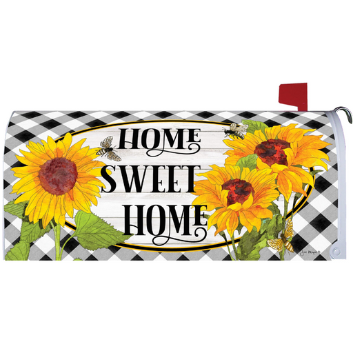 Sunflower Check Mailbox Cover