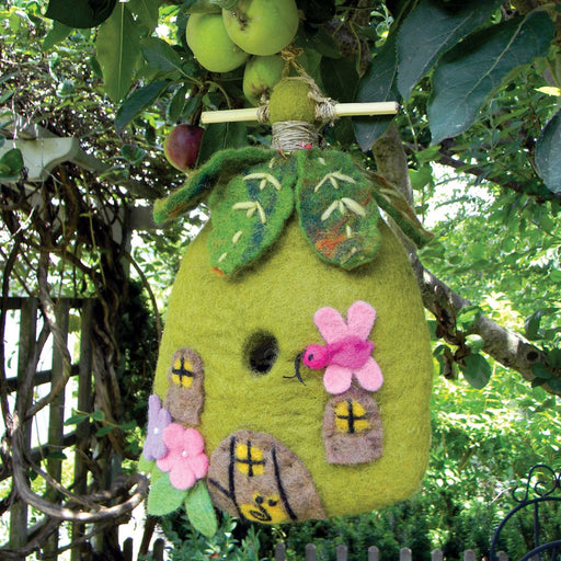 Fairy House Felt Birdhouse