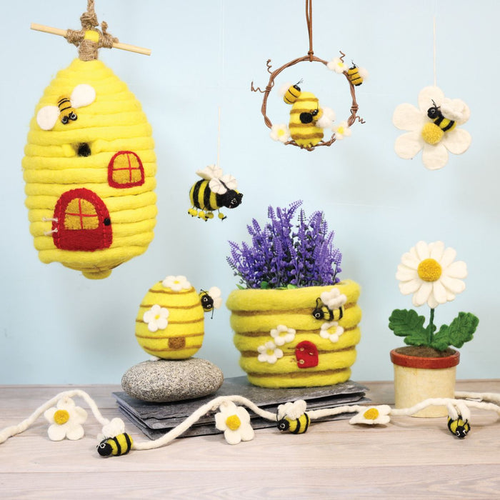 Honey House Felt Birdhouse