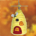 Honey House Felt Birdhouse