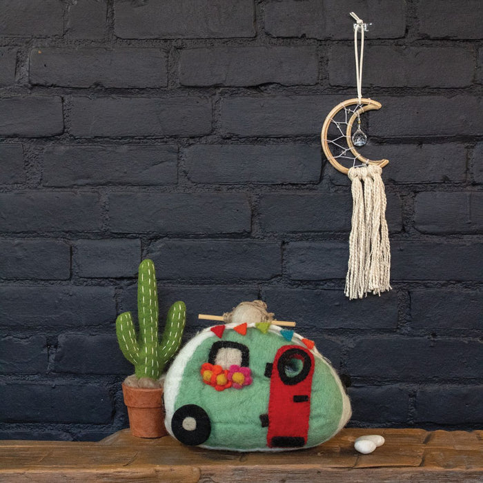 Camper Felt Birdhouse