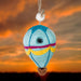 Hot Air Balloon Felt Birdhouse
