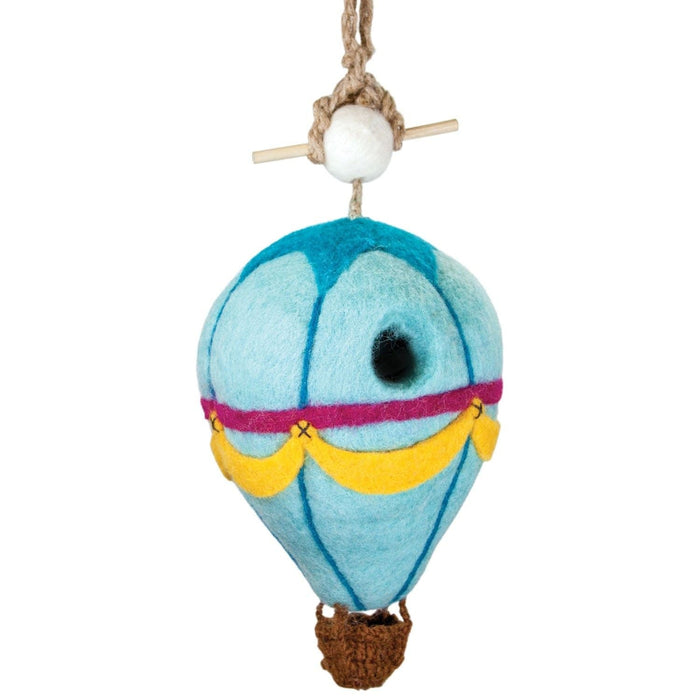 Hot Air Balloon Felt Birdhouse