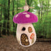 Magic Mushroom Felt Birdhouse
