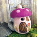 Magic Mushroom Felt Birdhouse