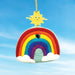 Rainbow Felt Birdhouse