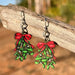 Mistletoe Wood Earrings
