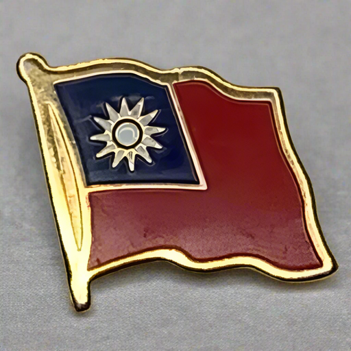 Taiwan Flag Lapel Pin 2025