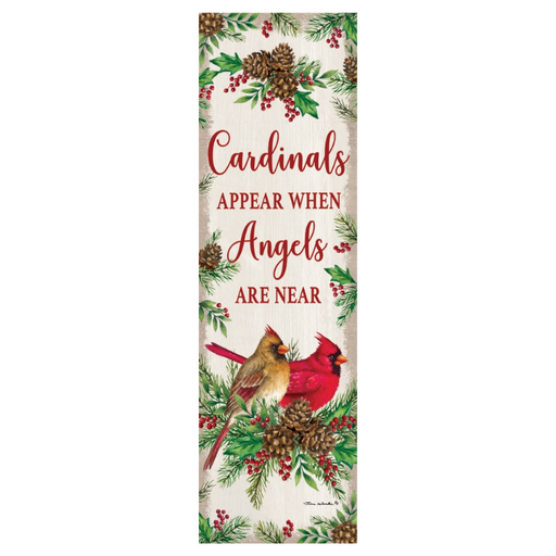 Cardinals and Angels Plant Expression Magnet