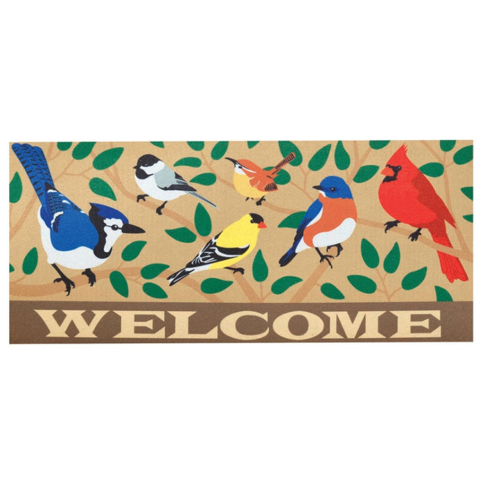 Songbirds Welcome Mini Switch Doormat Insert