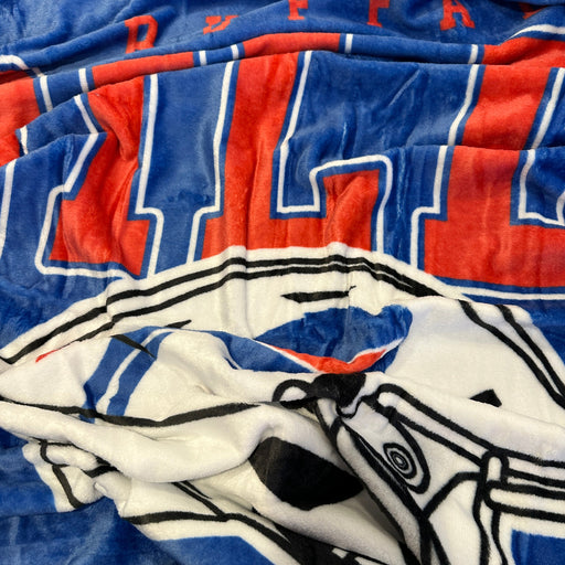 Buffalo Bills EST Helmet Ultra Soft Throw Blanket