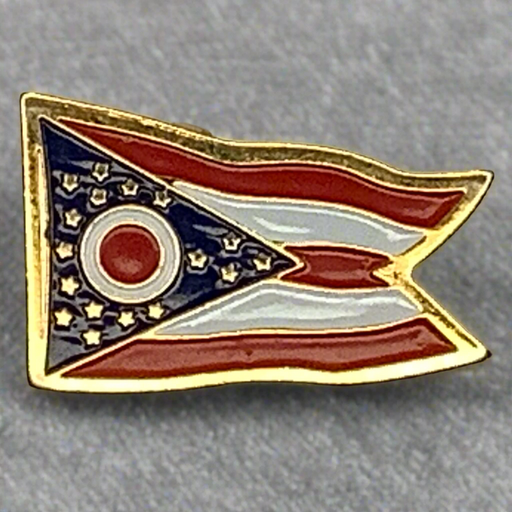 Ohio Flag Lapel Pin 2025