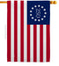 Betsy Ross America 250 Banner Flag