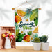 Tropical Summer Vibes Banner Flag