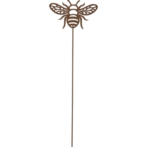 Metal Bee Garden Pick