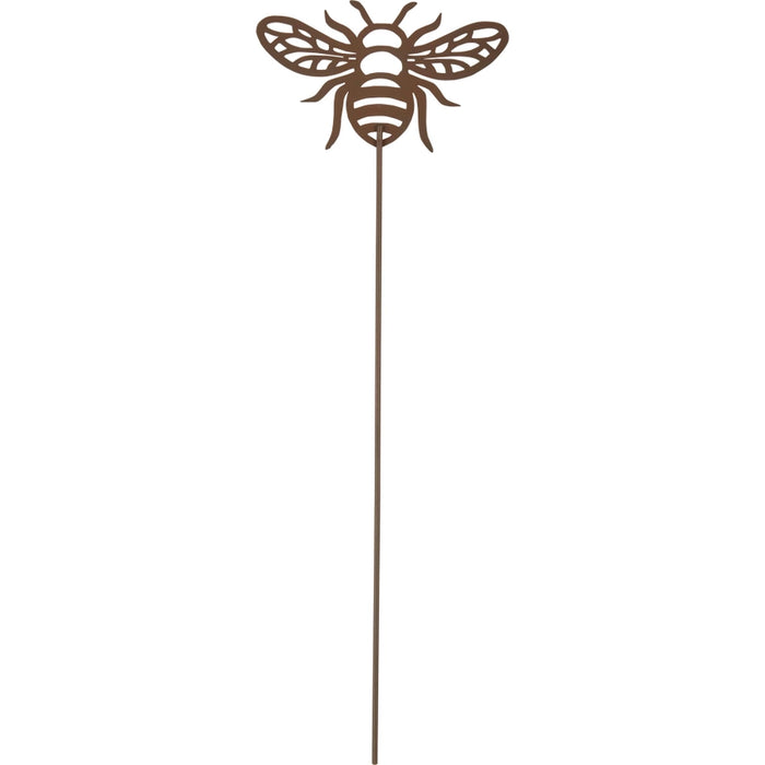 Metal Bee Garden Pick