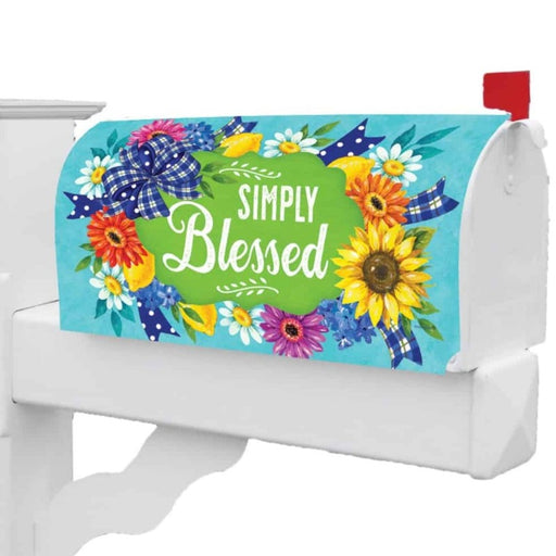 Simply Blessed Mailbox Cover