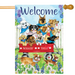 Waggin' Tails Banner Flag