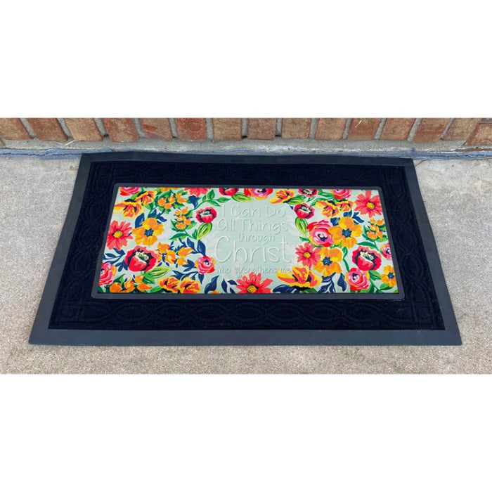 Philippians 4:13 Mini Switch Doormat Insert